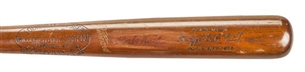 Circa 1932-33 Babe Ruth Signed Bat (PSA/DNA and JSA)